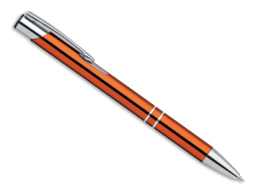 Metall Kugelschreiber orange