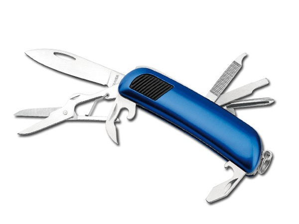 Taschenmesser 7 Funktionen blau